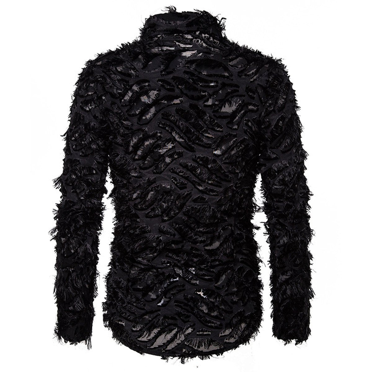 Men's Feather Fringe Shirt