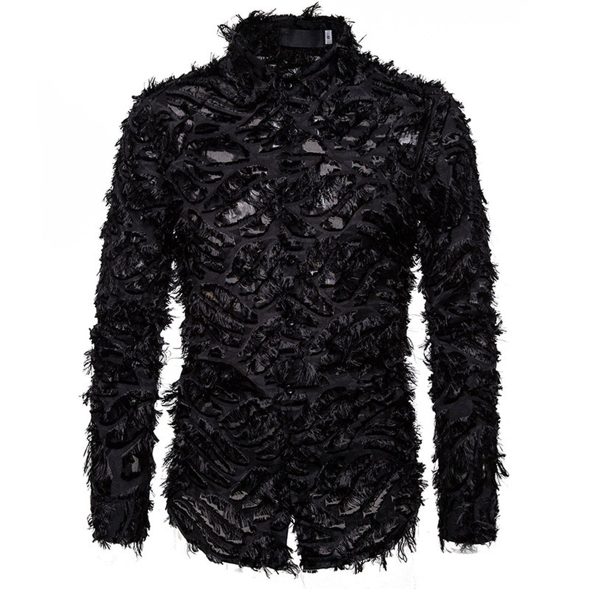Men's Feather Fringe Shirt