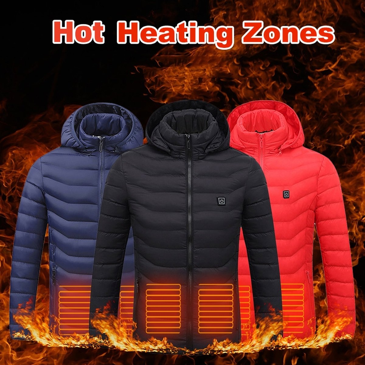 Men's Heated Puffer Jacket