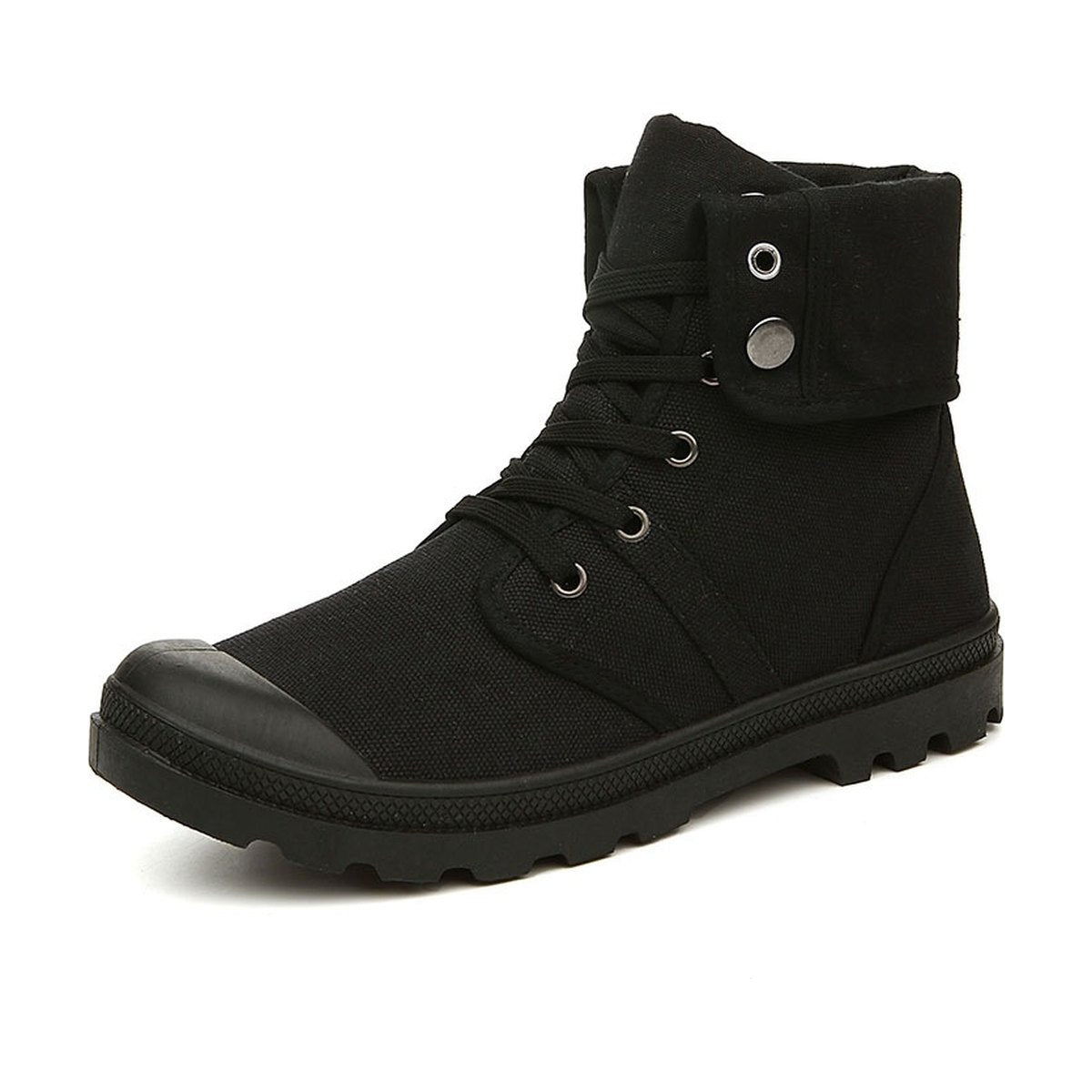 Men's High-Top Canvas Sneakers