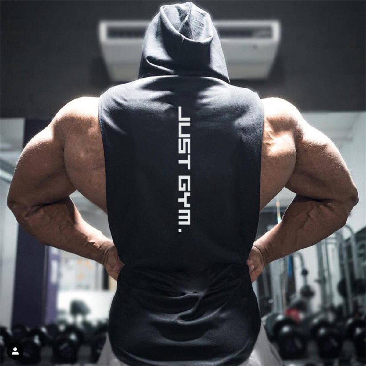 Men's Hooded Fitness Vest