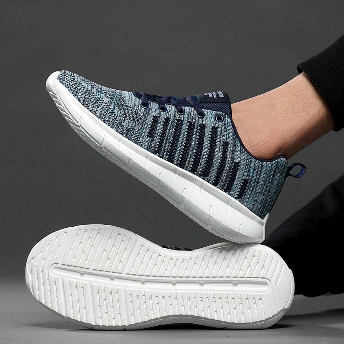 Men's Knit Running Shoes