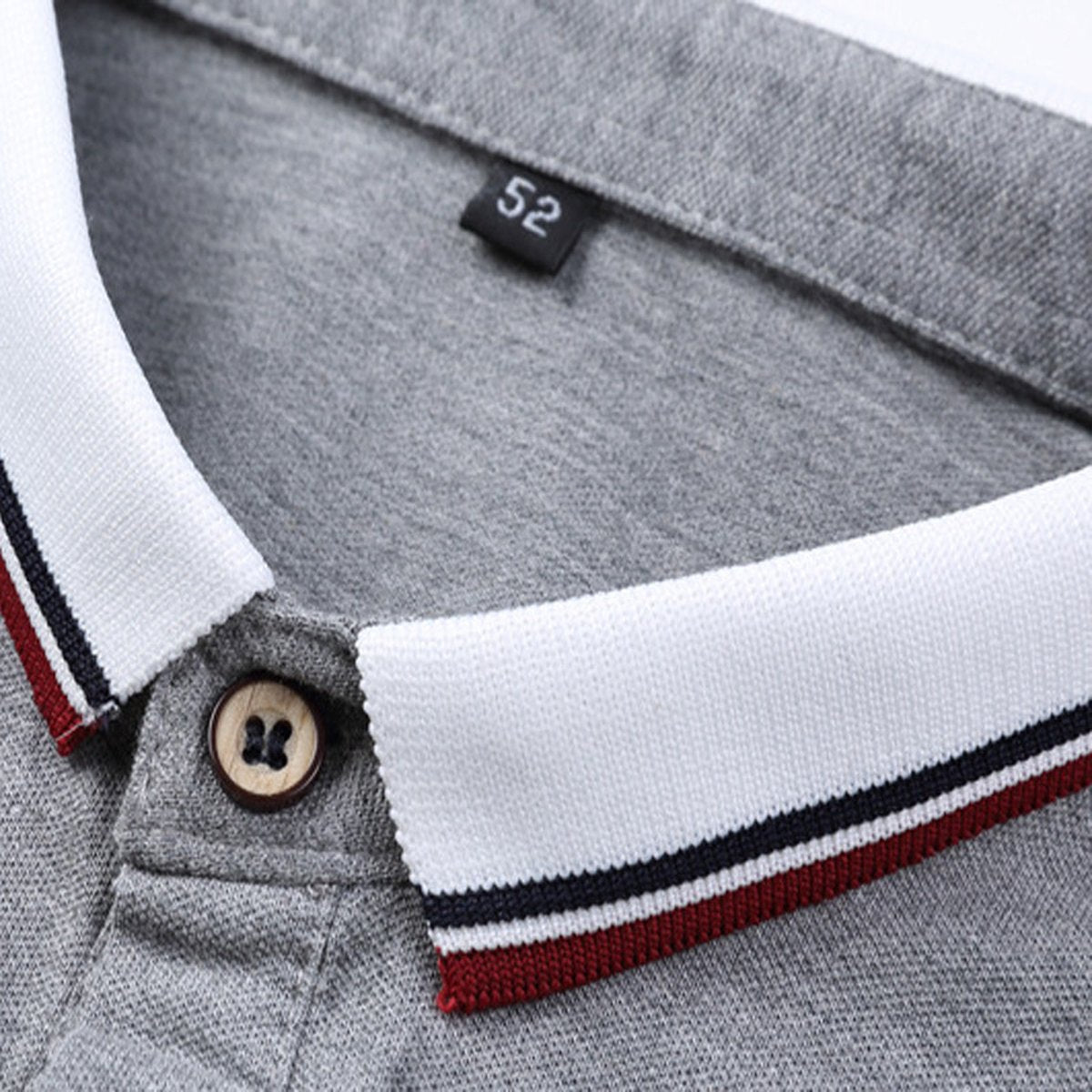 Men's Lapel Short-Sleeve T-Shirt