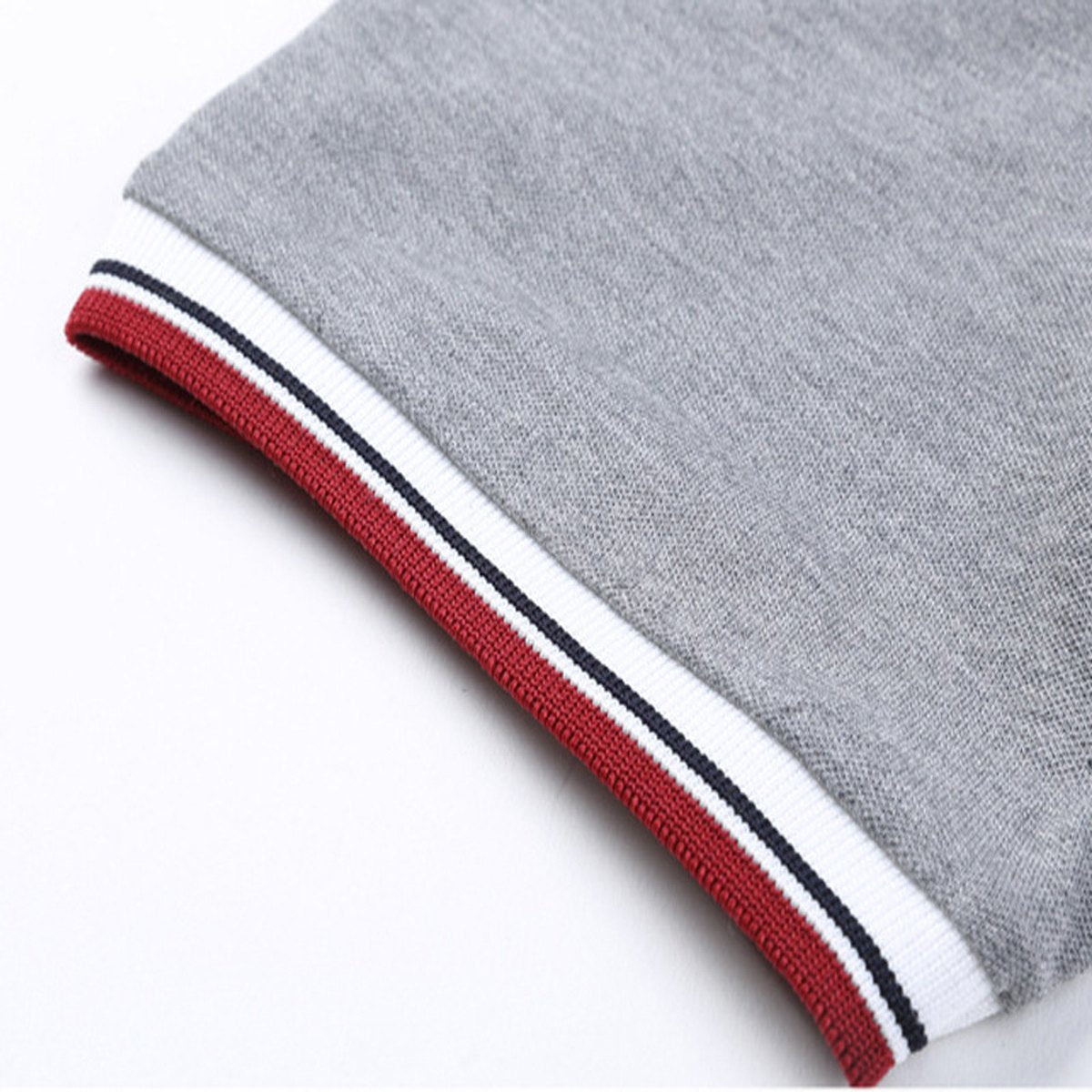 Men's Lapel Short-Sleeve T-Shirt