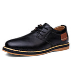 Men's Leather Shoes, Large Sizes