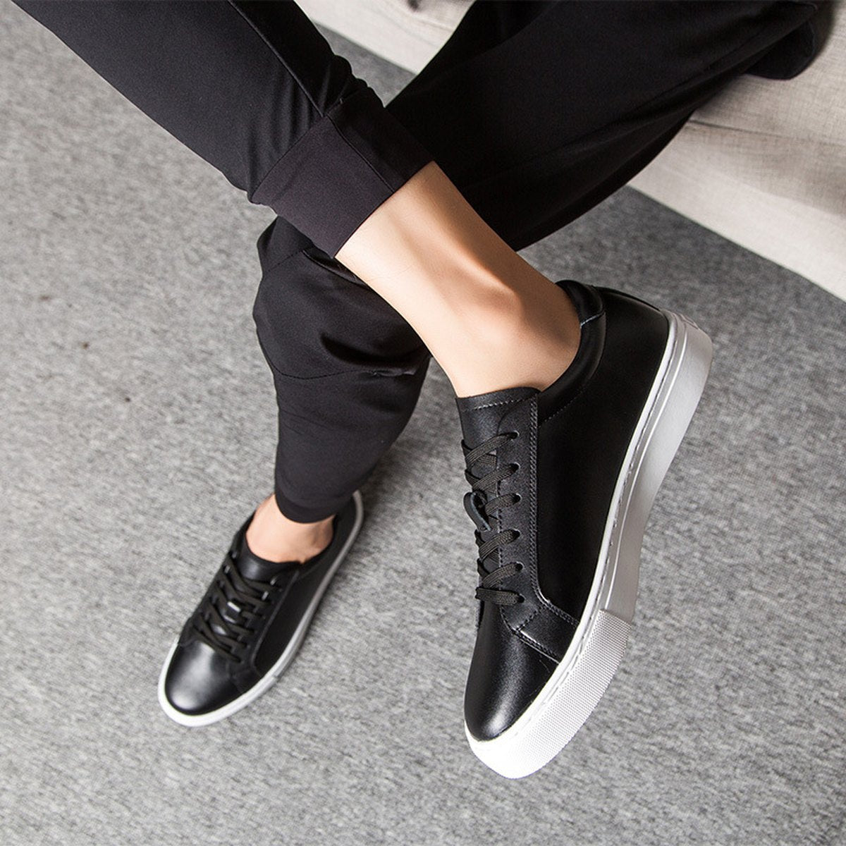 Men's Leather Summer Sneakers