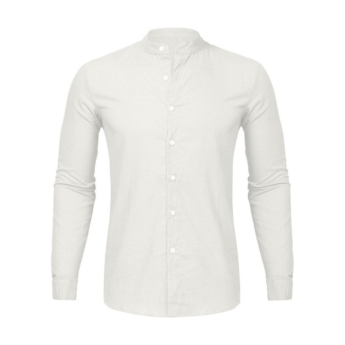 Men's Long-Sleeve Cardigan Shirt