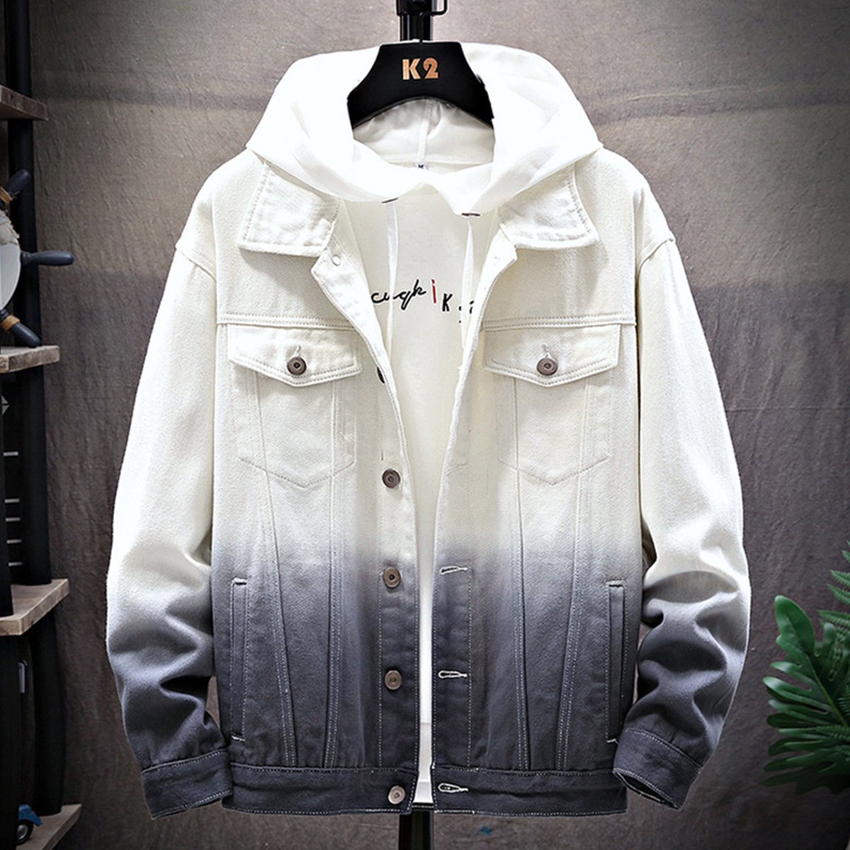 Men's Loose Denim Jacket