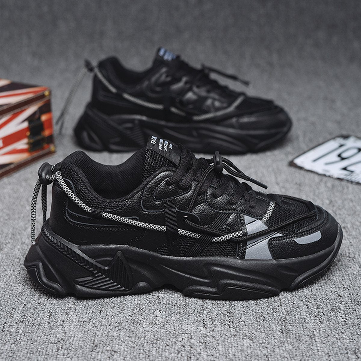 Men's Mesh Chunky Sneakers