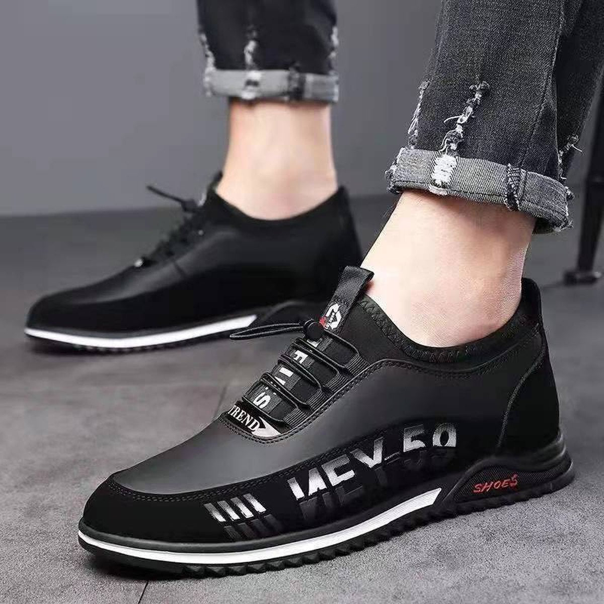 Men's No-Tie Running Sneakers
