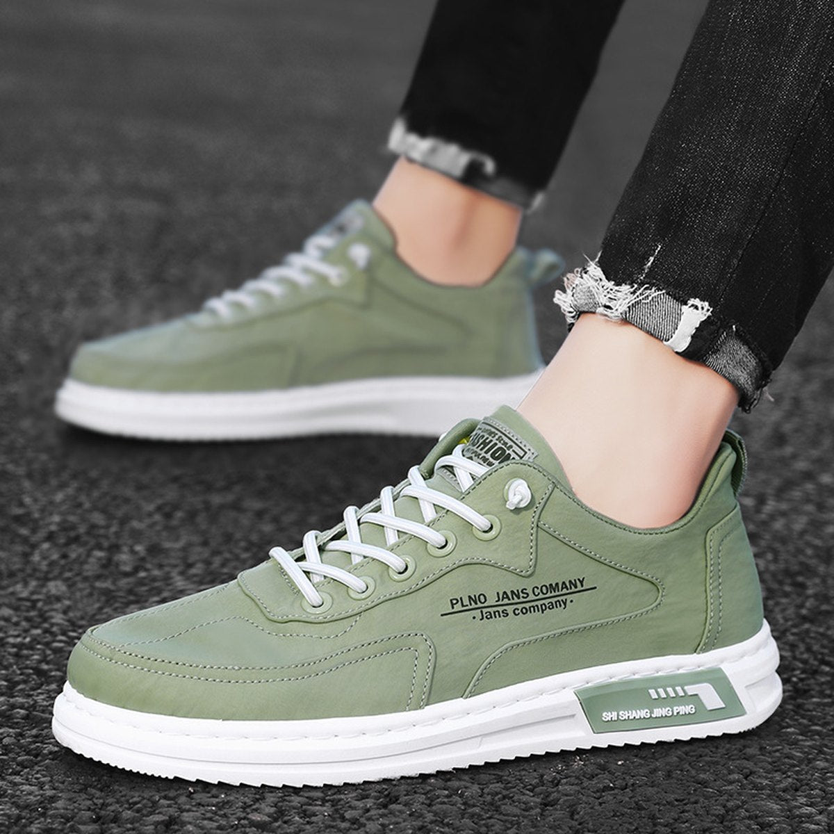 Men's Platform Canvas Sneakers
