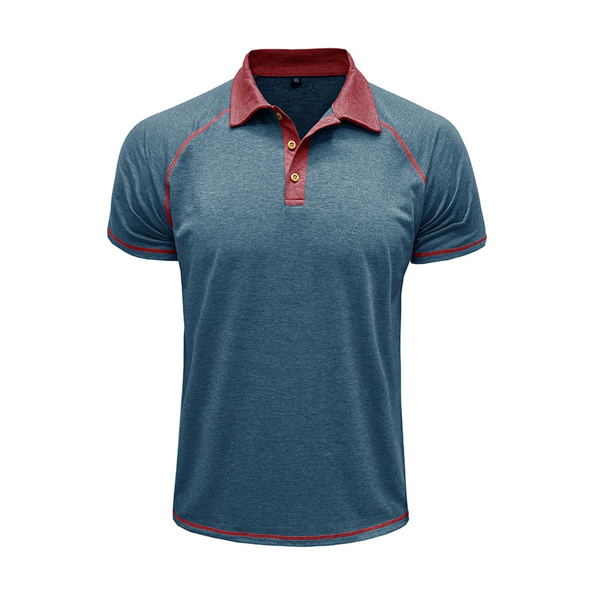 Men's Short-Sleeve Lapel Polo