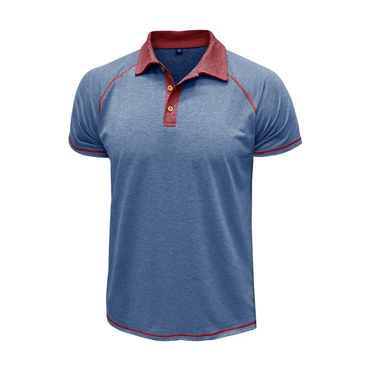Men's Short-Sleeve Lapel Polo