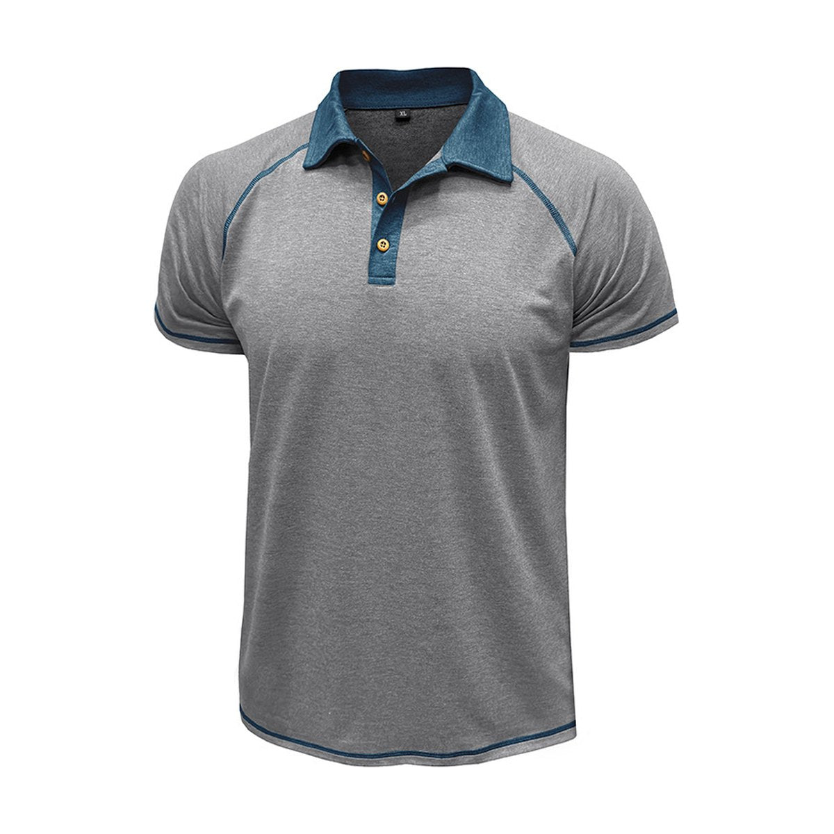 Men's Short-Sleeve Lapel Polo