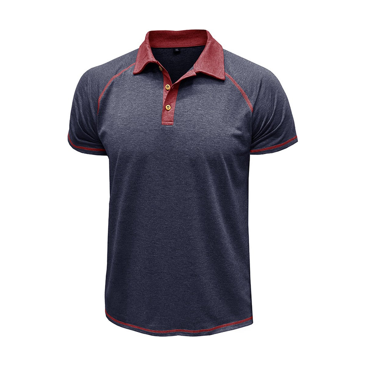 Men's Short-Sleeve Lapel Polo