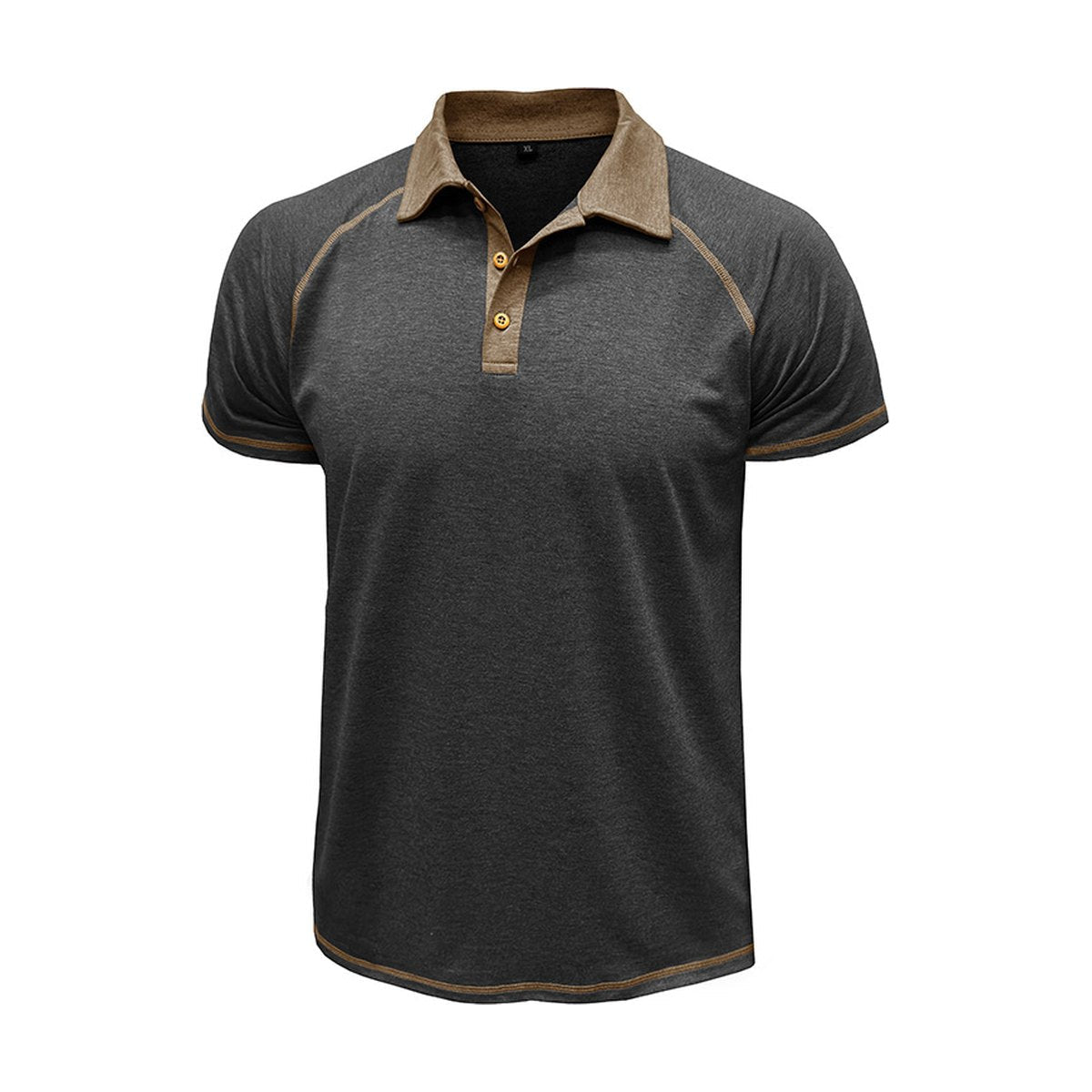 Men's Short-Sleeve Lapel Polo