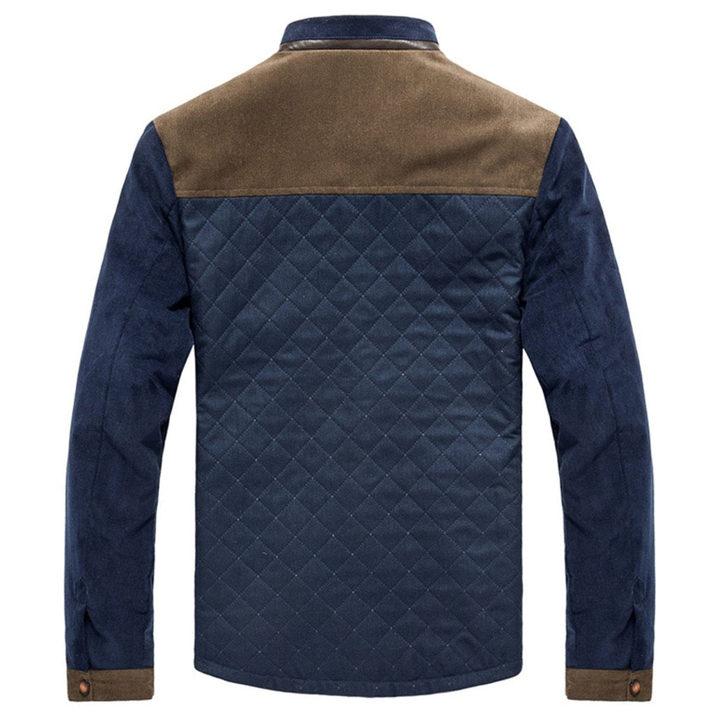 Men's Slim Patchwork Jacket