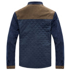 Men's Slim Patchwork Jacket