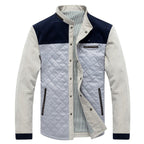 Men's Slim Patchwork Jacket