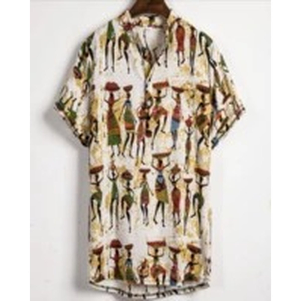 Men's Slim Print Shirt