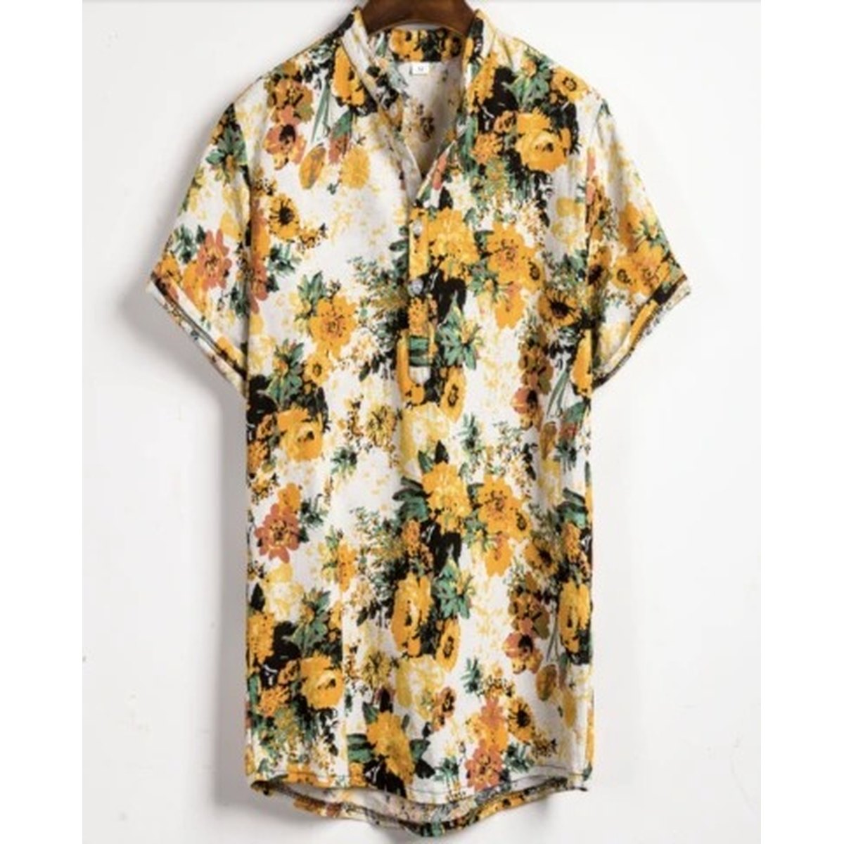 Men's Slim Print Shirt