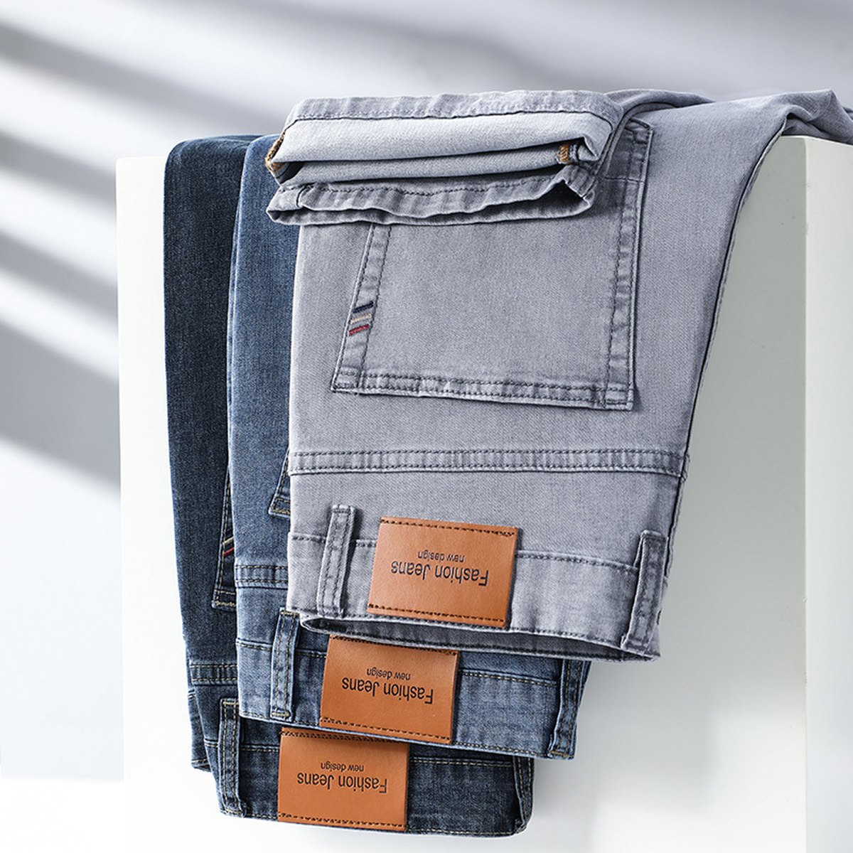 Men's Slim Straight Jeans