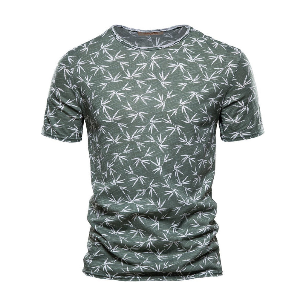 Men's Slim Stretch Print T-Shirt
