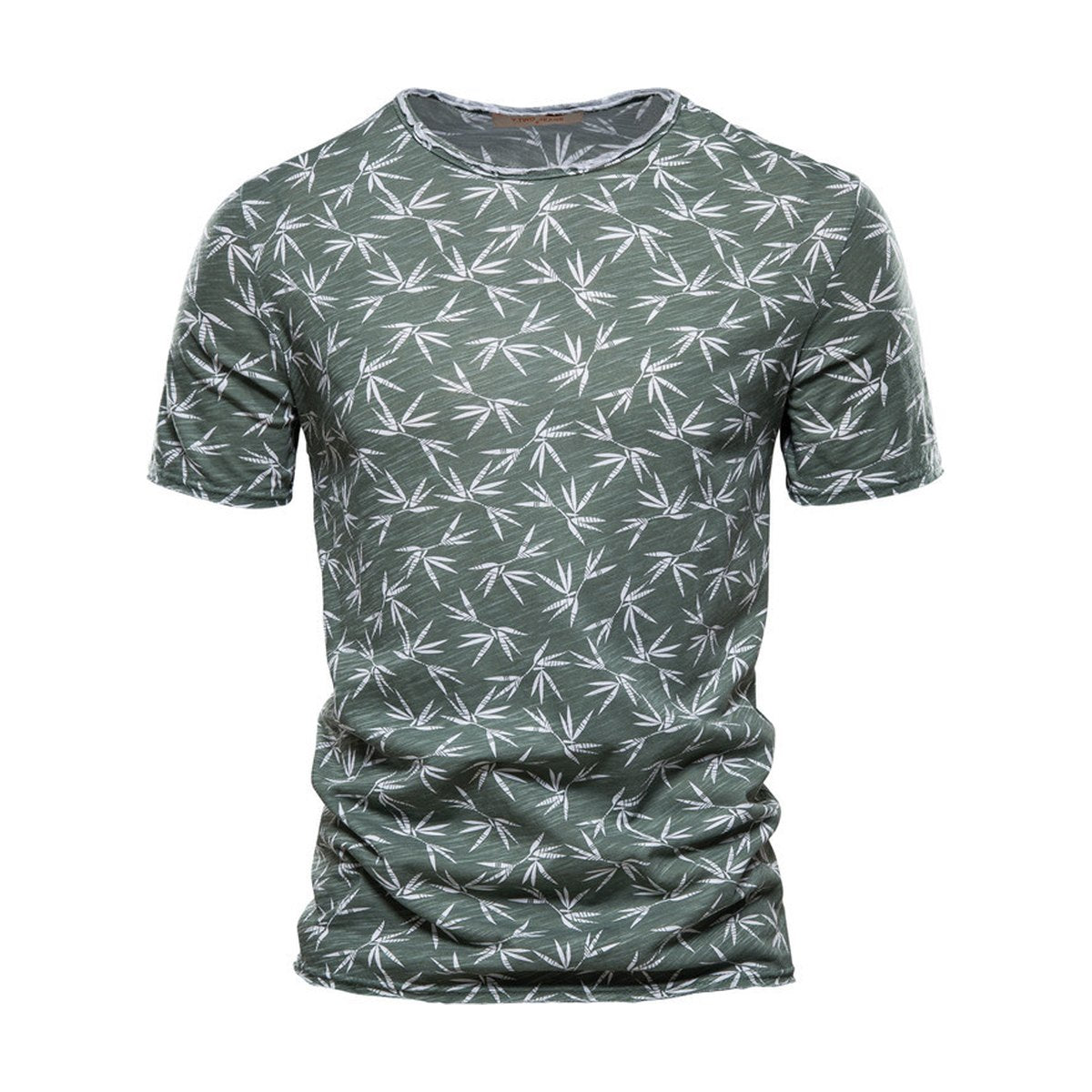 Men's Slim Stretch Print T-Shirt