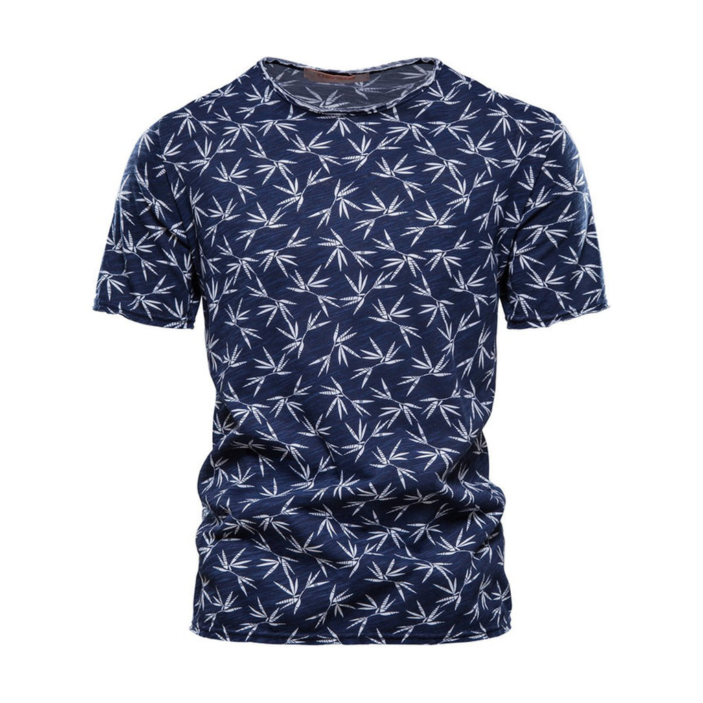 Men's Slim Stretch Print T-Shirt
