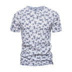 Men's Slim Stretch Print T-Shirt
