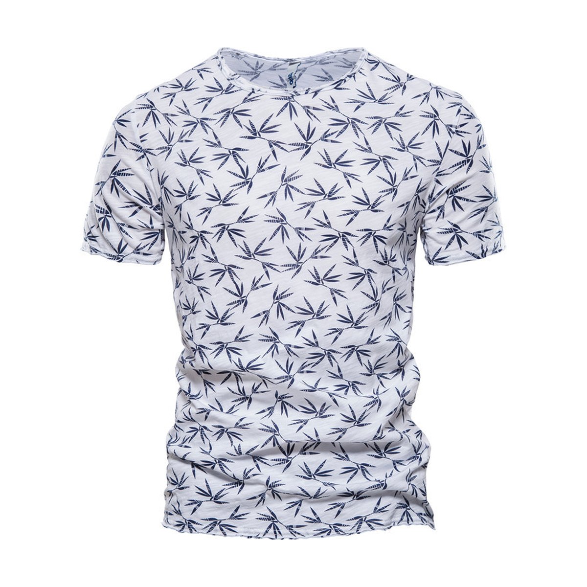 Men's Slim Stretch Print T-Shirt