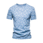 Men's Slim Stretch Print T-Shirt