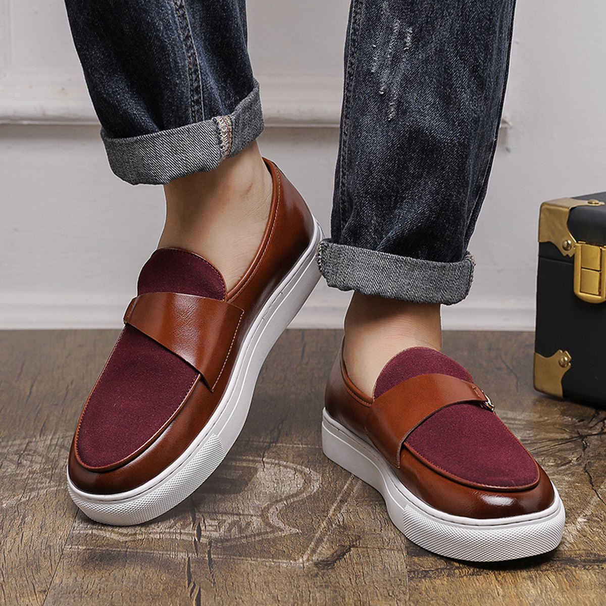 Men's Slip-On Business Shoes