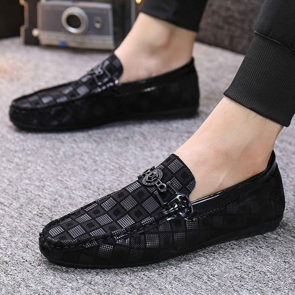 Men's Slip-On Driving Shoes