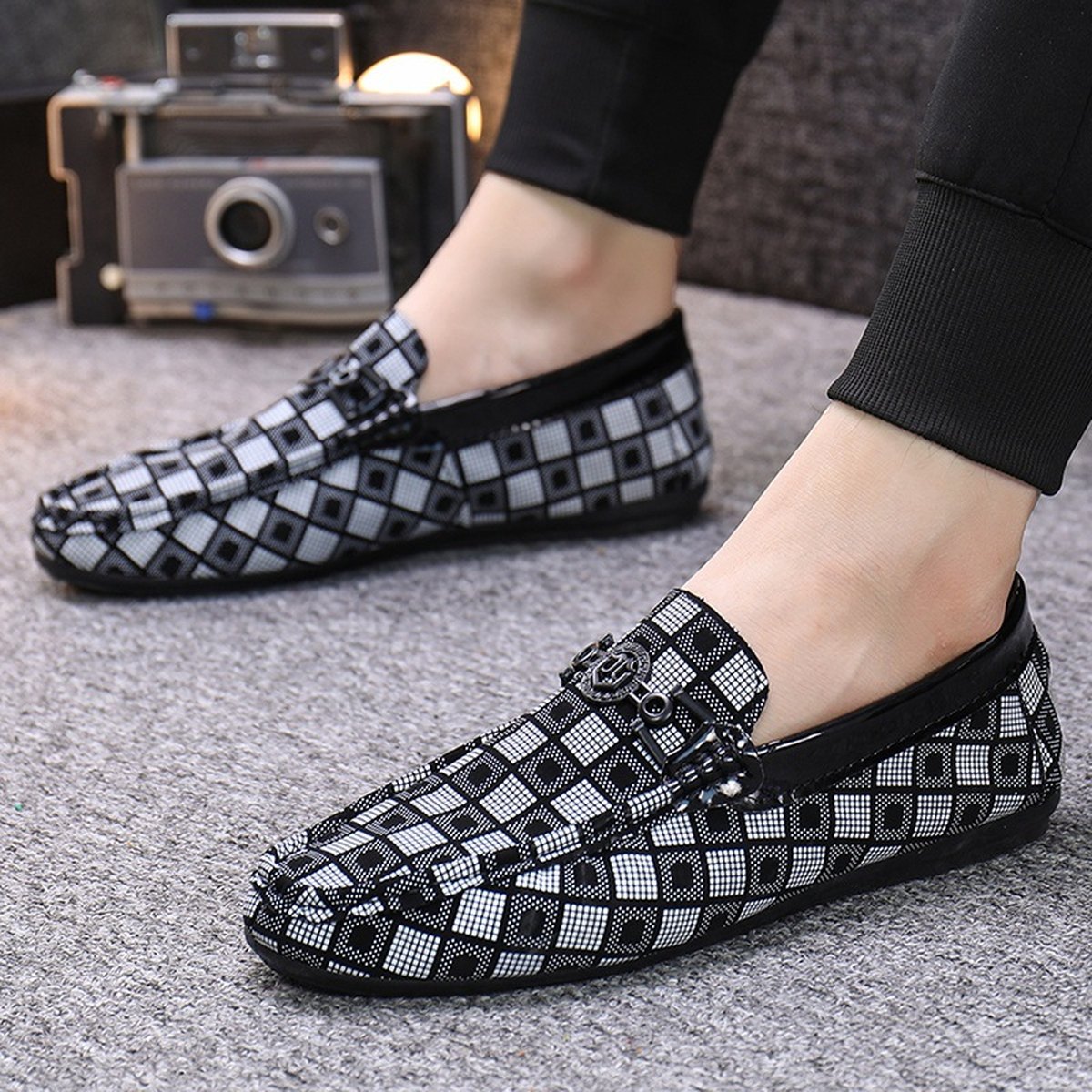 Men's Slip-On Driving Shoes