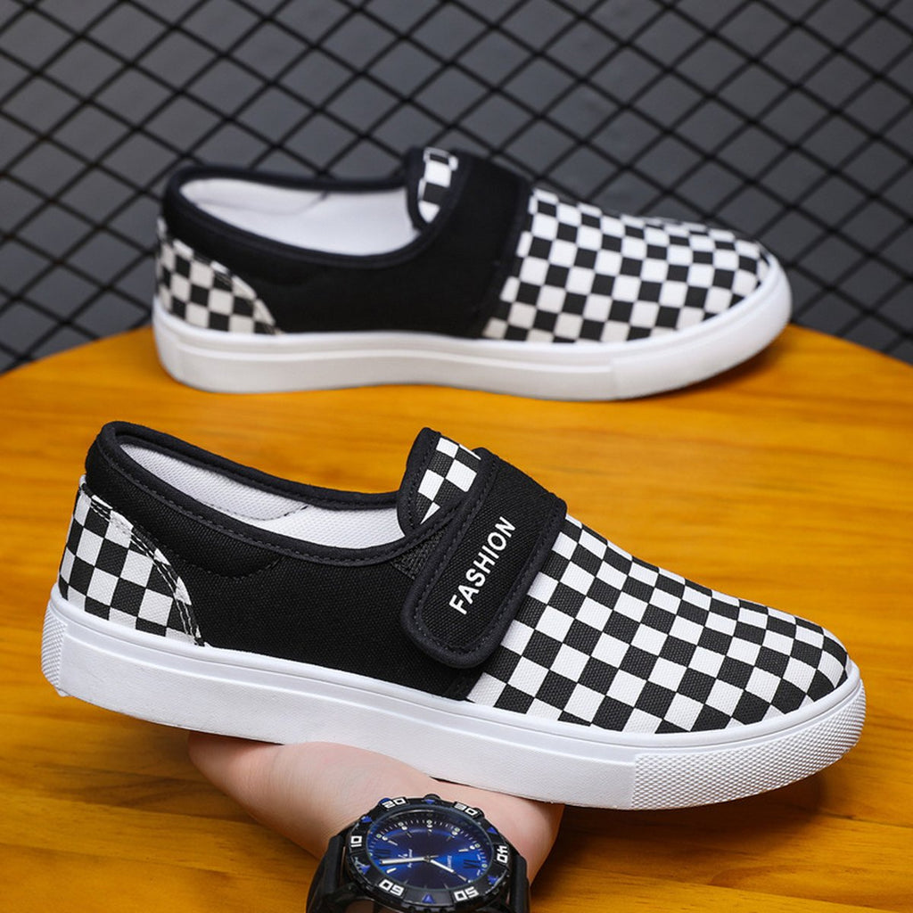 Men's Velcro Canvas Sneakers