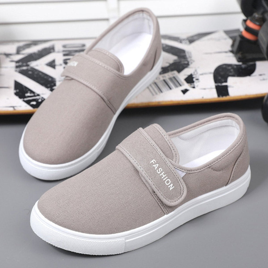 Men's Velcro Canvas Sneakers