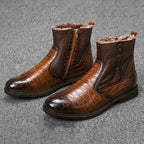 Men's Warm Leather Boots