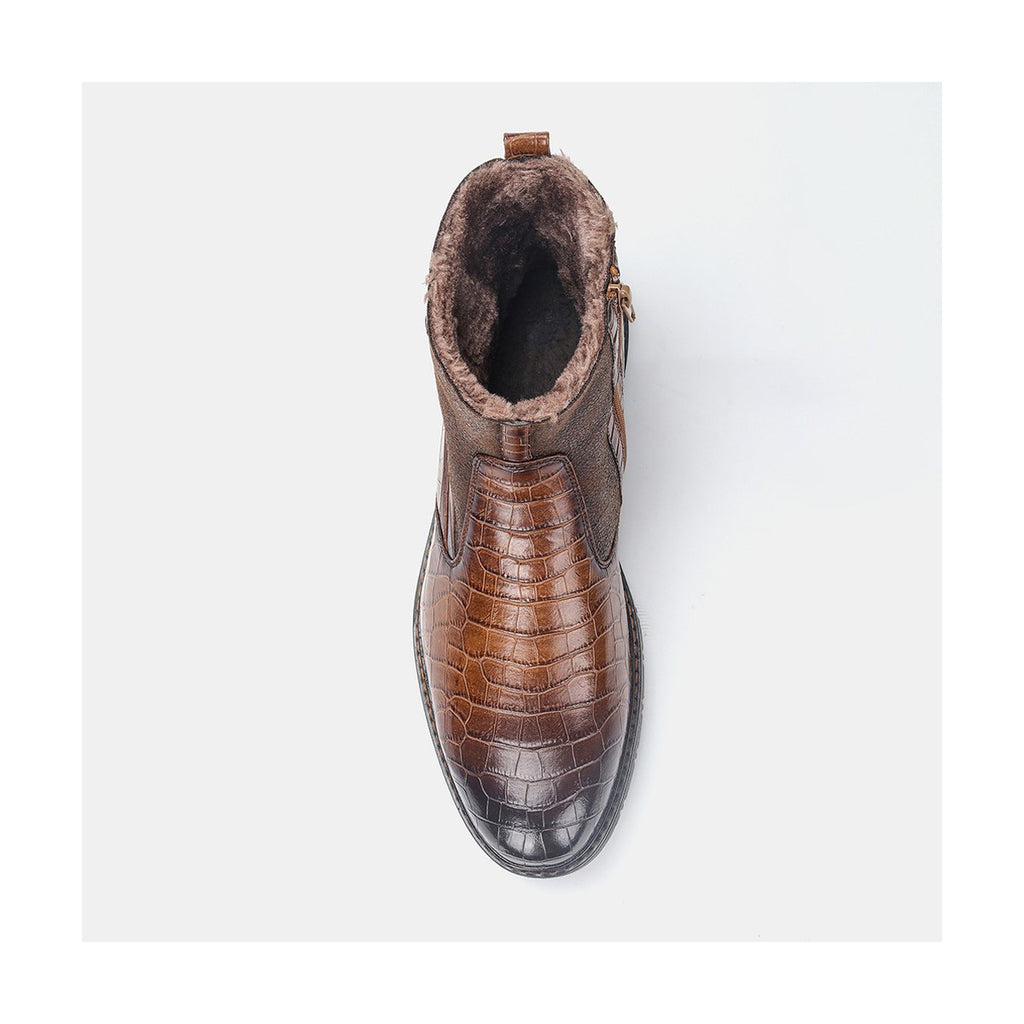 Men's Warm Leather Boots