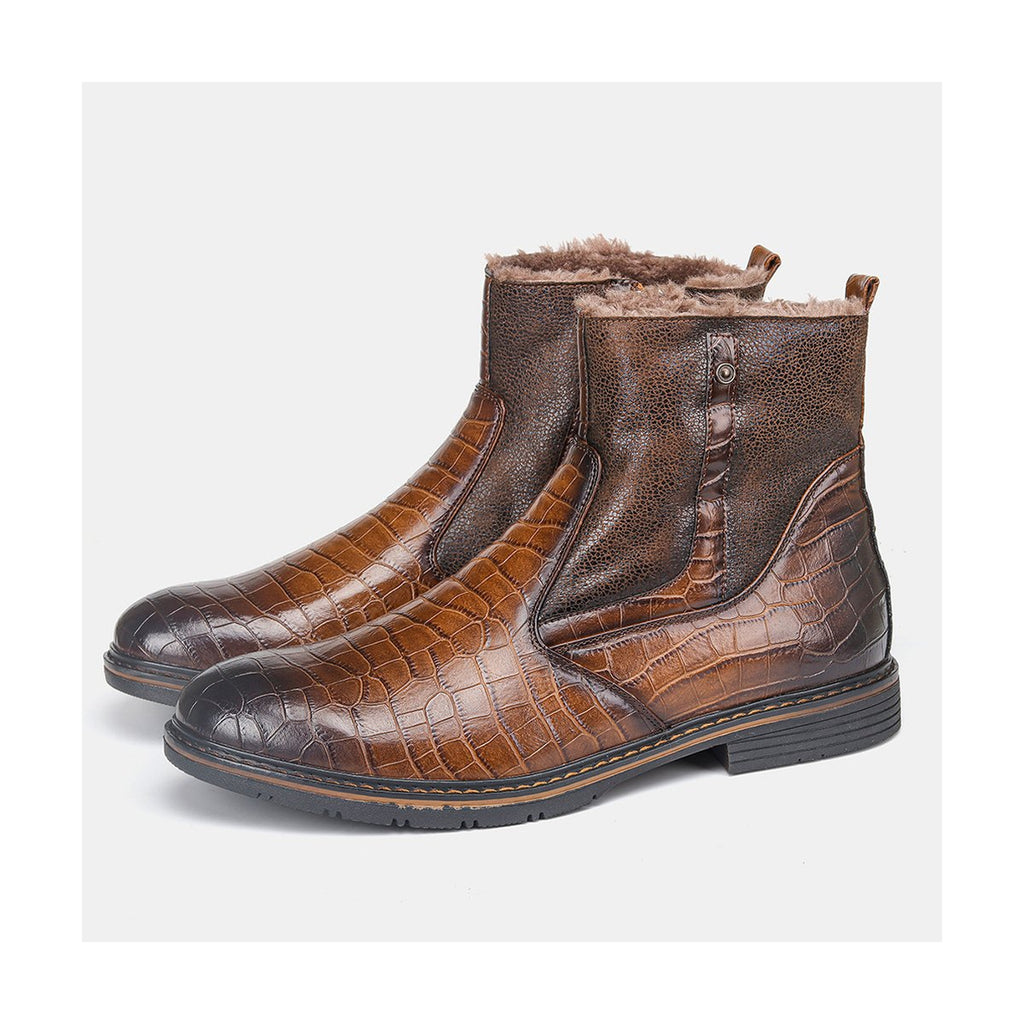 Men's Warm Leather Boots