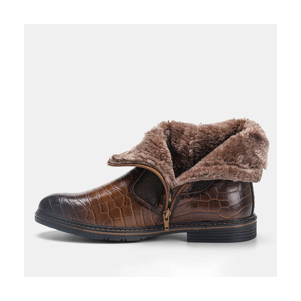 Men's Warm Leather Boots