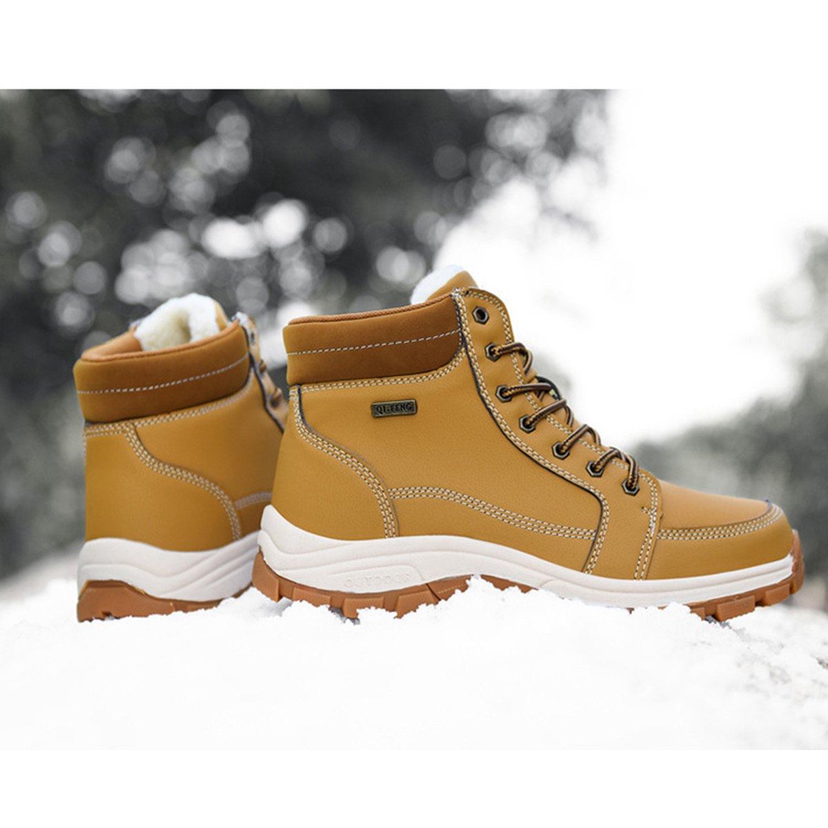 Men's Warm Snow Ankle Boots