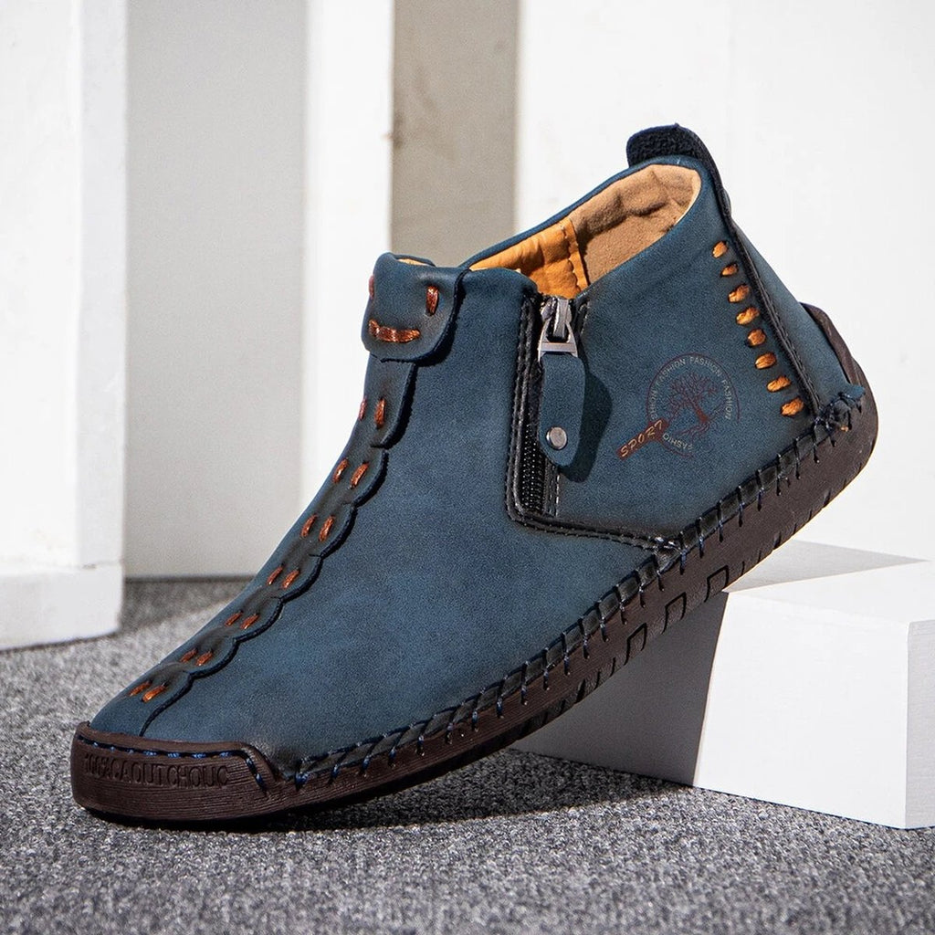 Men's Zip Hiking Ankle Boots