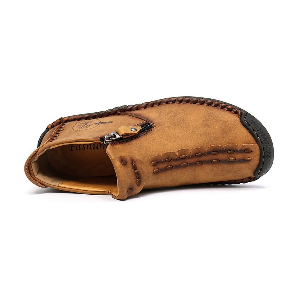 Men's Zip Hiking Ankle Boots
