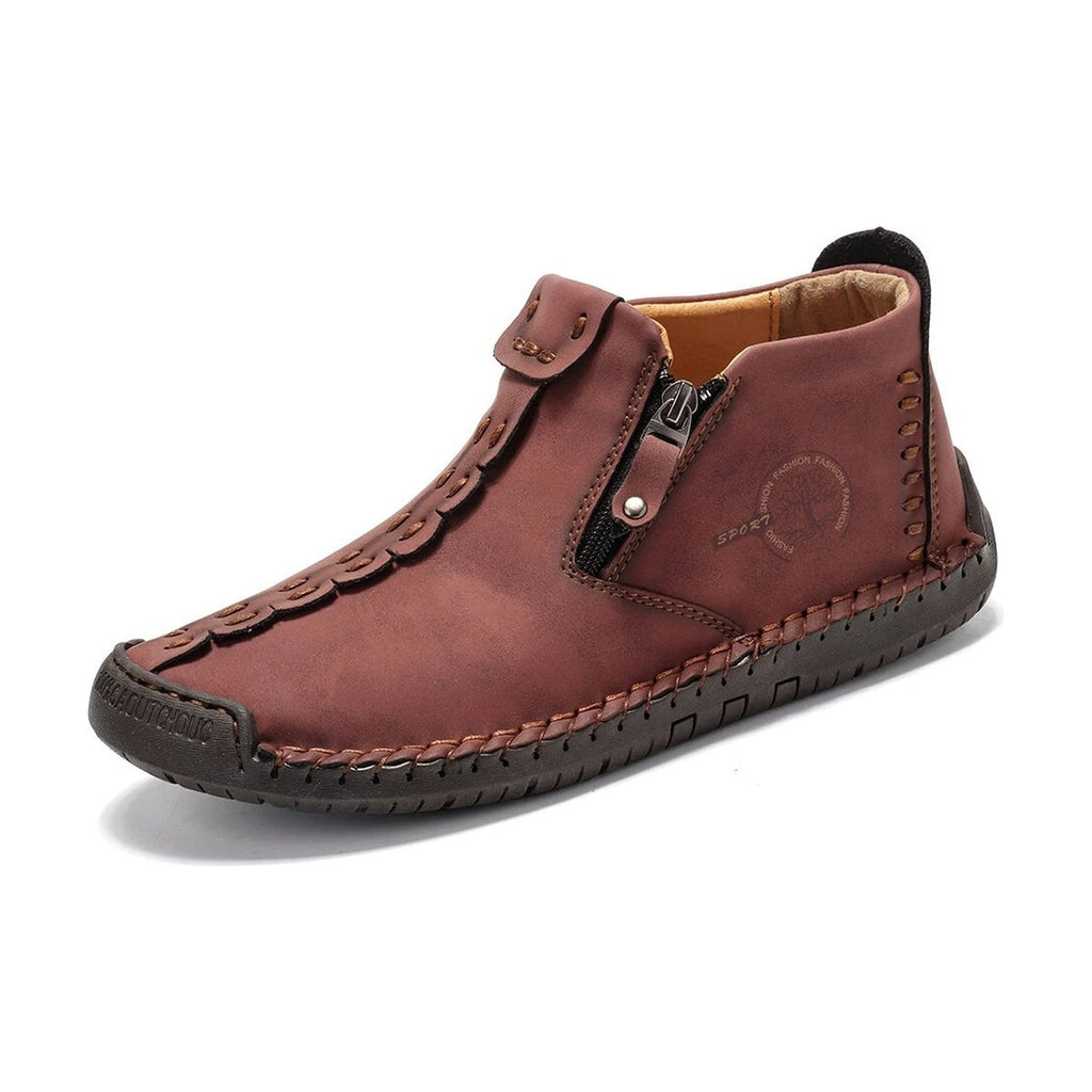 Men's Zip Hiking Ankle Boots