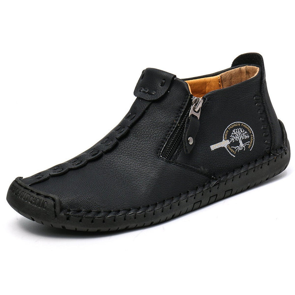 Men's Zip Hiking Ankle Boots