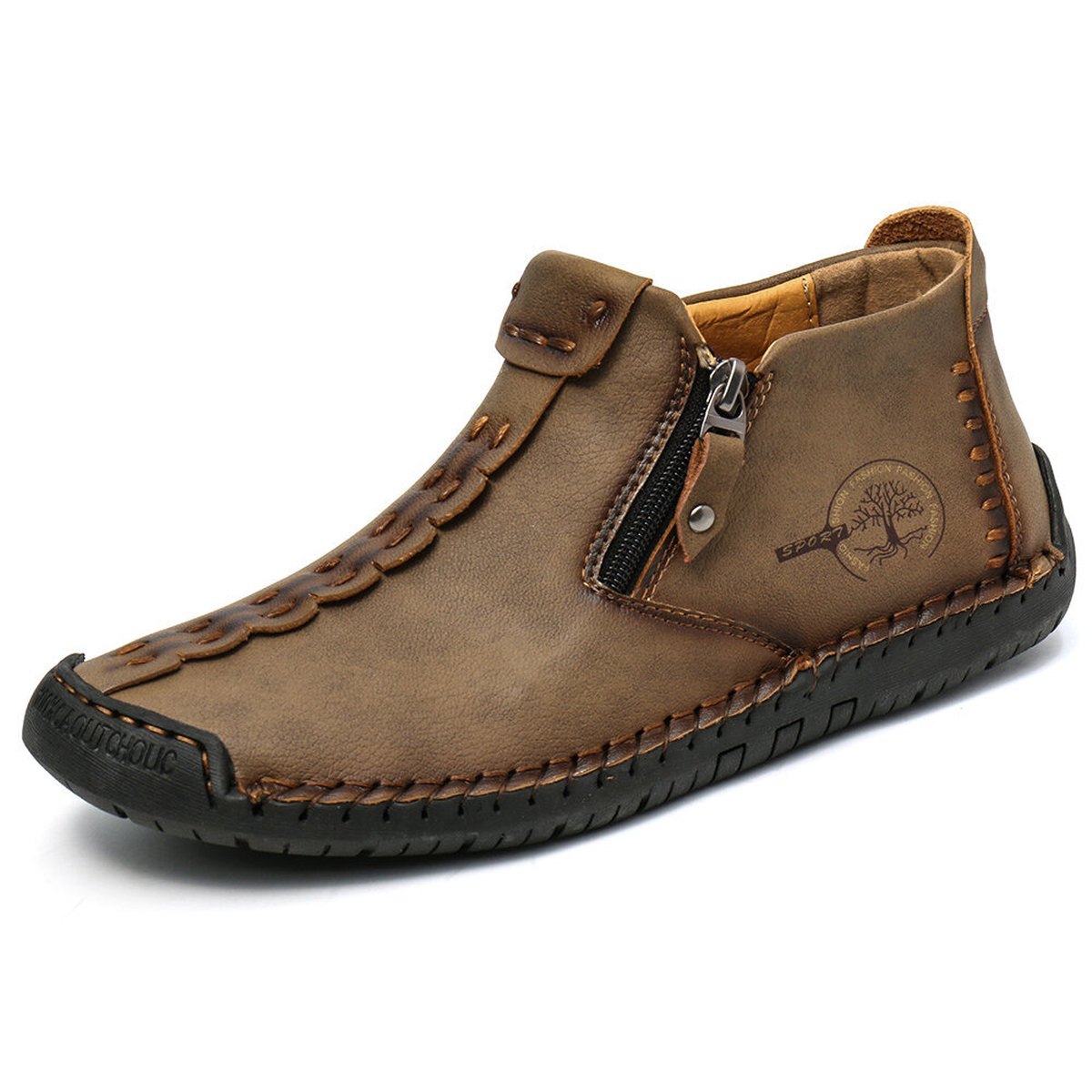 Men's Zip Hiking Ankle Boots
