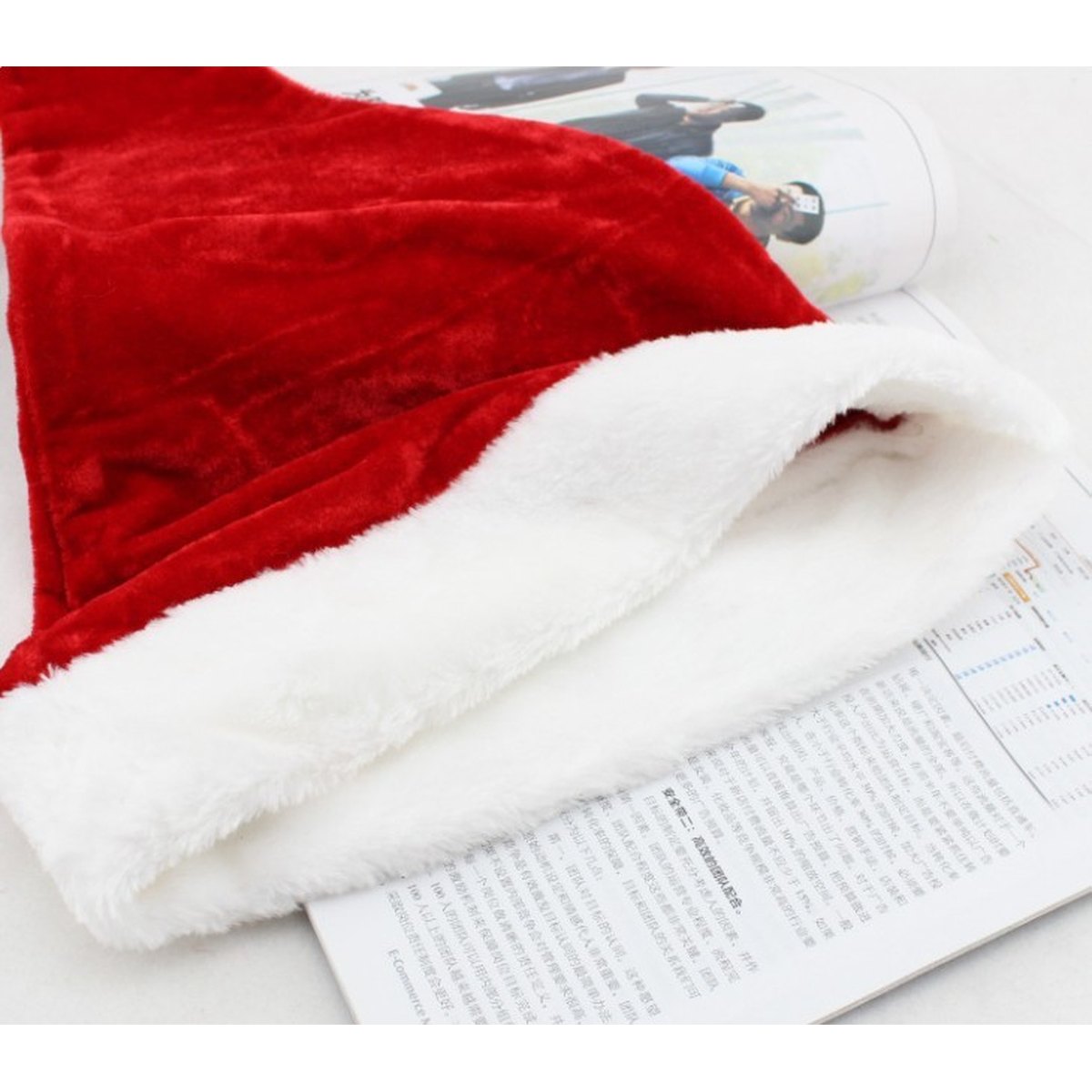 Plush Santa Hat