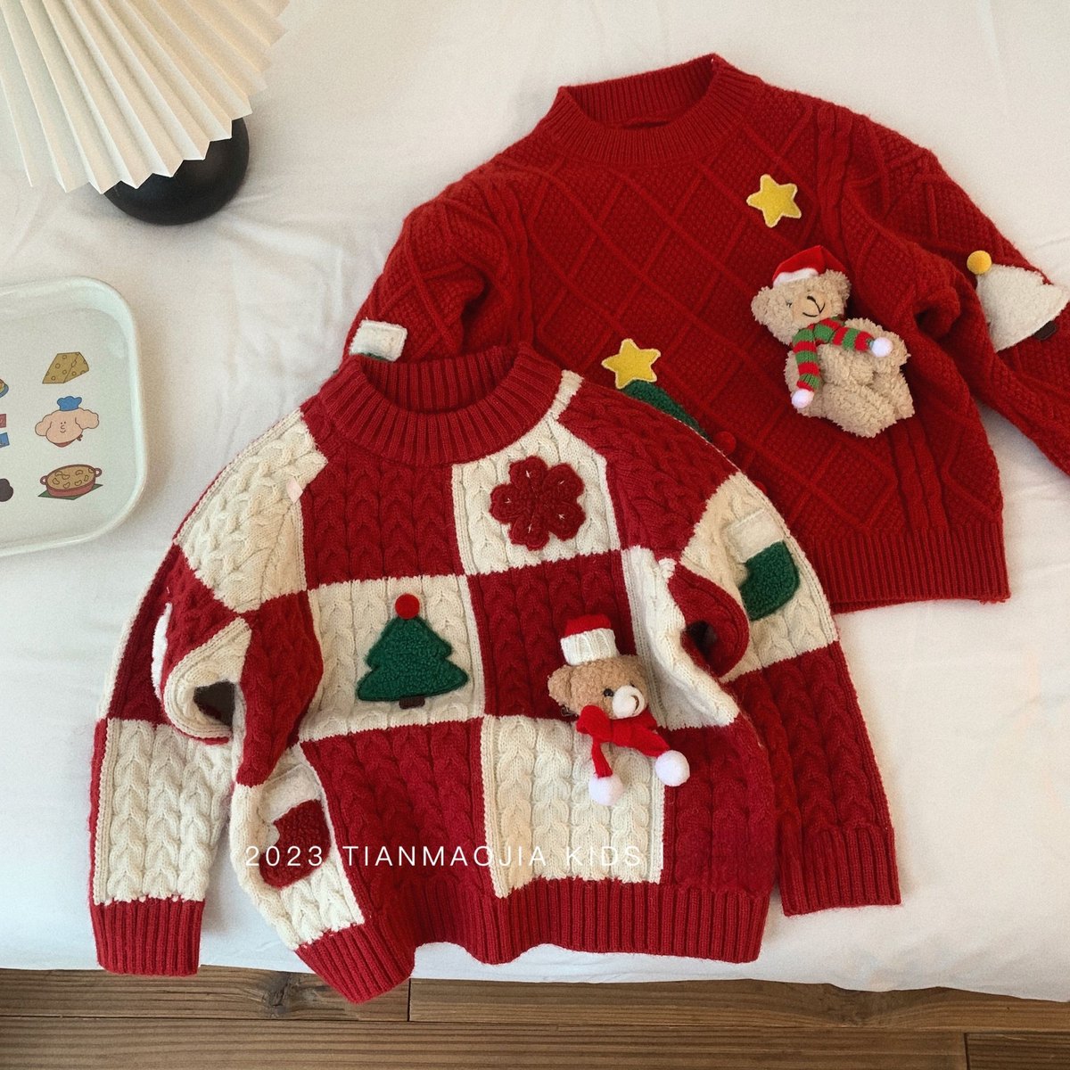 Striped Christmas Knit Sweater
