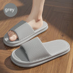 Striped Home Slippers